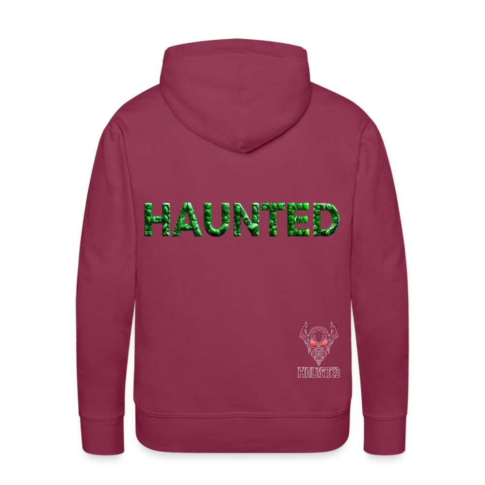 Men Hoodie Emerald Gem Elixir - Bordeaux
