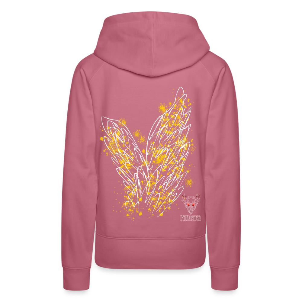 Women Hoodie Yellow Wings - Malve