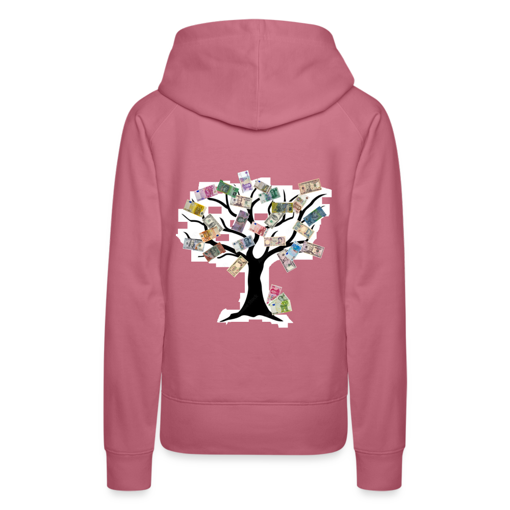 Women Hoodie Money Tree - Malve