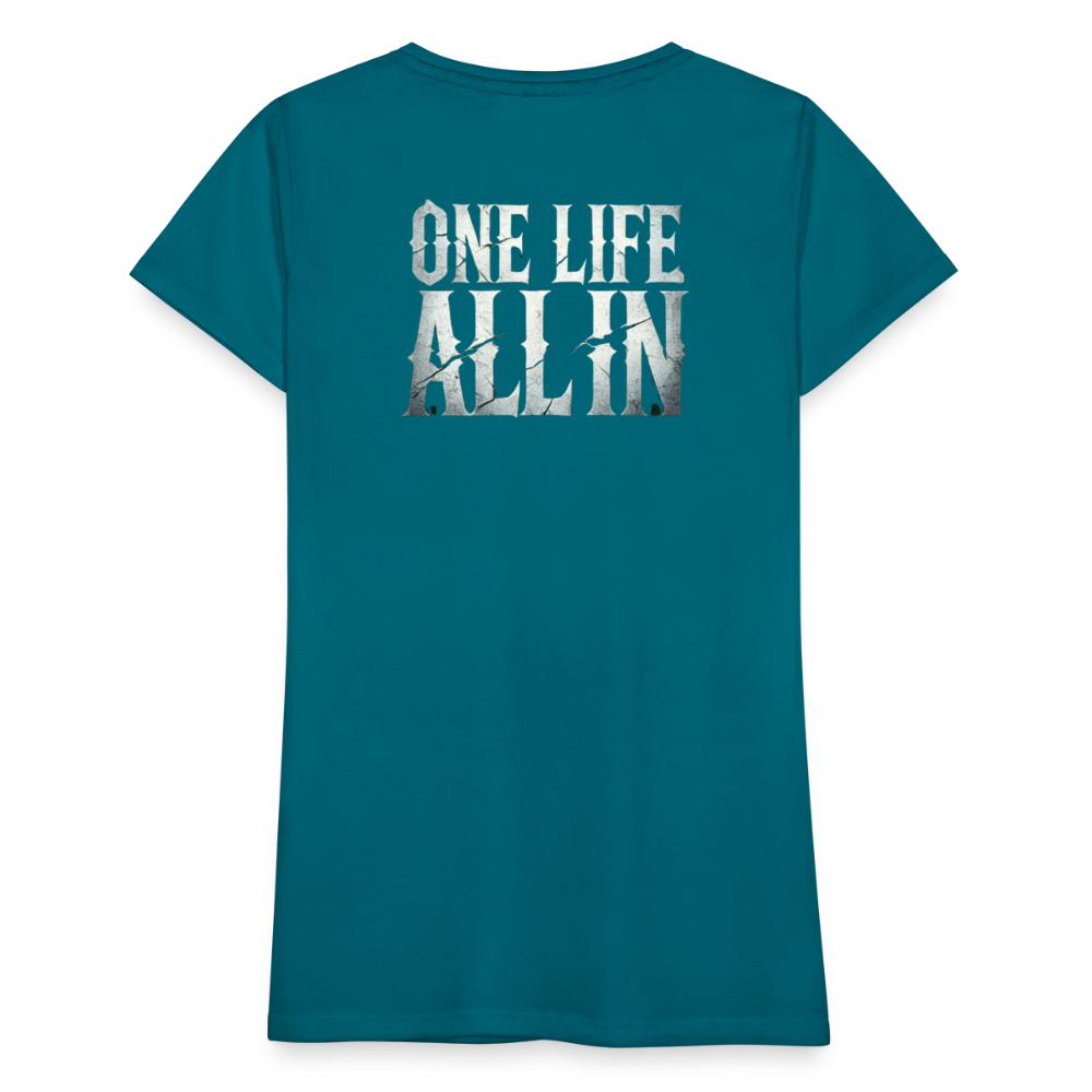 Women T-Shirt One Life All In - Divablau