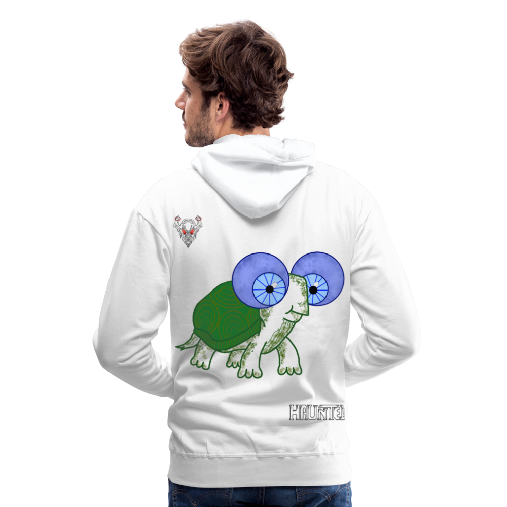 Men Hoodie Turtle - Weiß