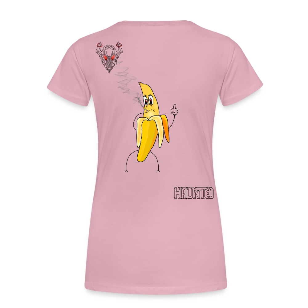 Woman T-Shirt Pissed Bananna - Hellrosa