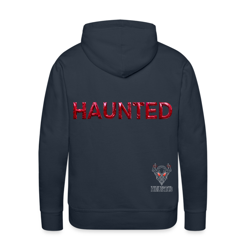 Men Hoodie Ruby Flame Elixir - Navy