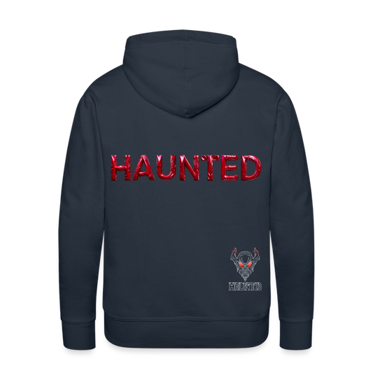 Men Hoodie Ruby Flame Elixir - Navy