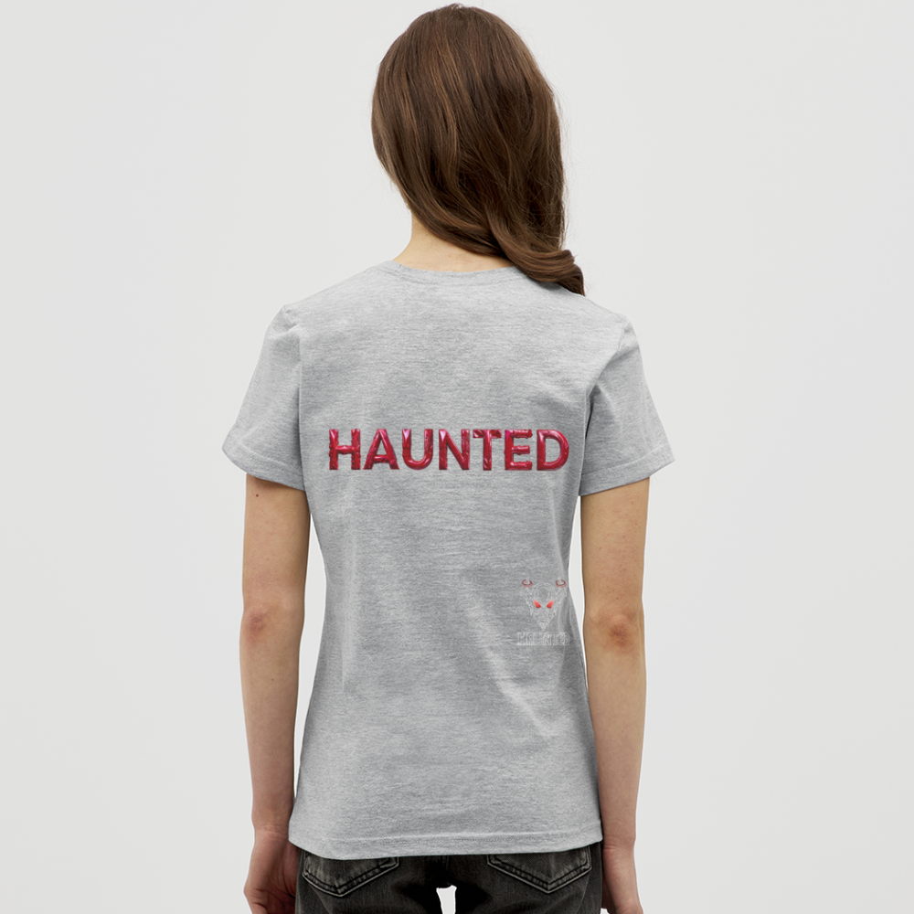 Women T-Shirt Ruby Flame Elixir - Grau meliert