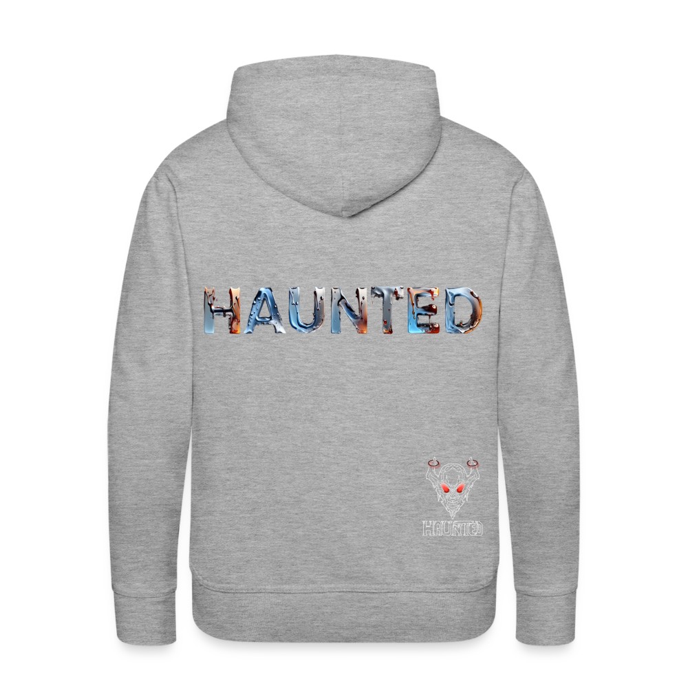 Men Hoodie Aqua Ember Elixir - Grau meliert