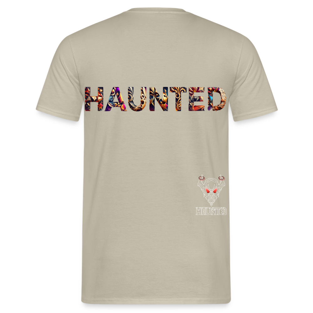 Men T-Shirt Mystic Aura Blend - Sandbeige