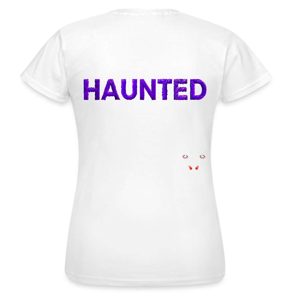 Women T-Shirt Enchanted Velvet Mist - Weiß