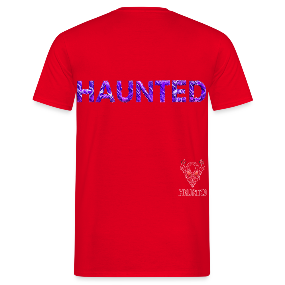 Men T-Shirt Violet Whispers Essence - Rot
