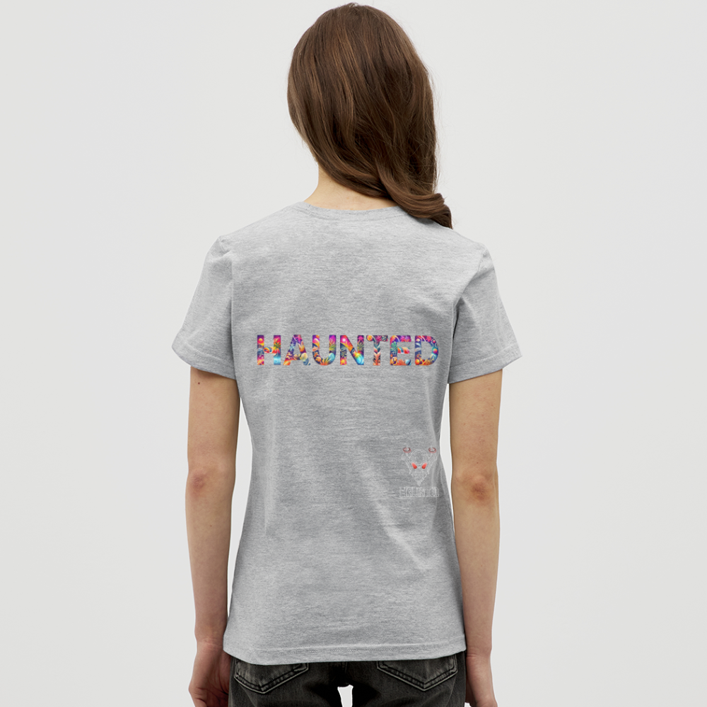 Women T-Shirt Amber Flame Essence - Grau meliert