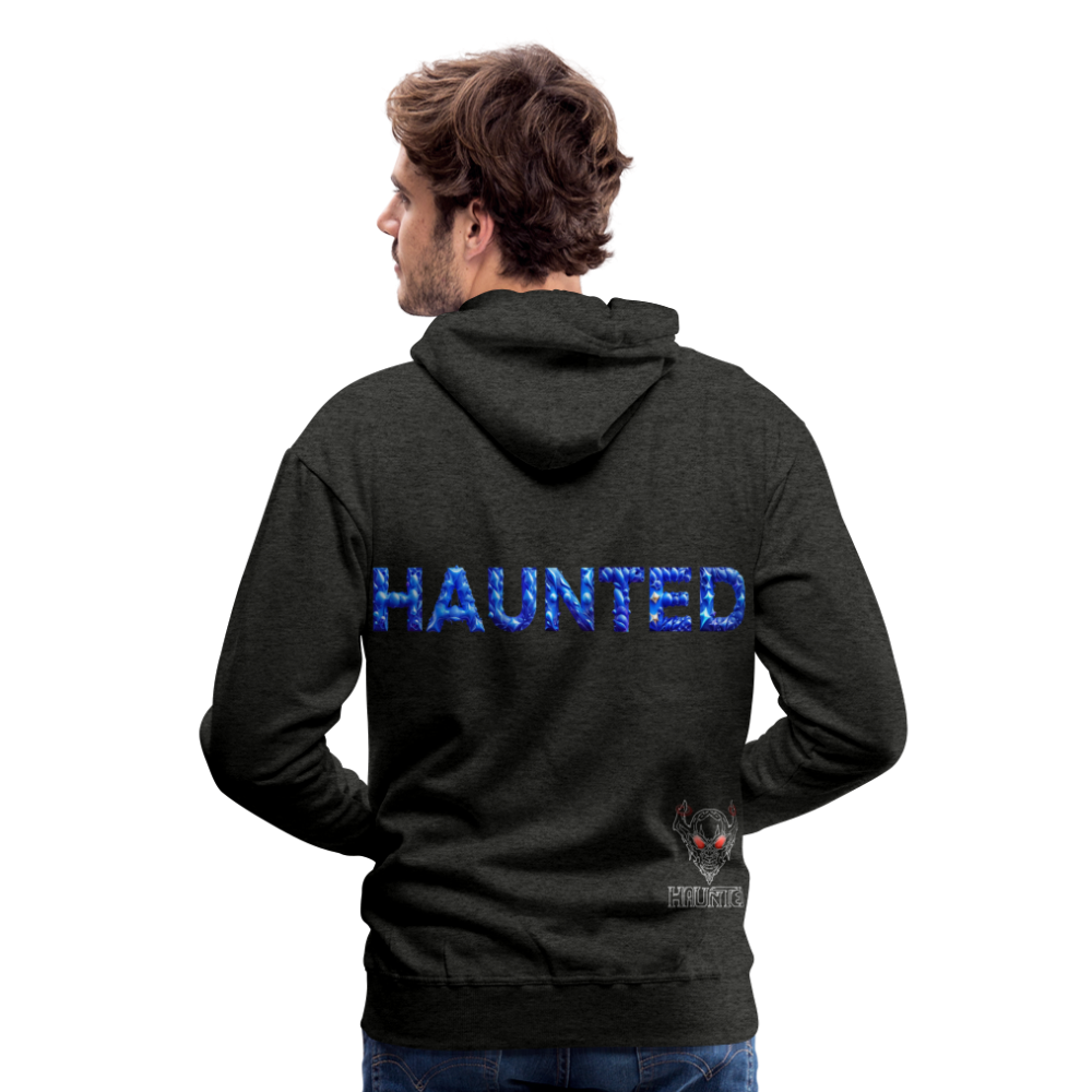 Men Hoodie Sapphire Night Glow - Anthrazit