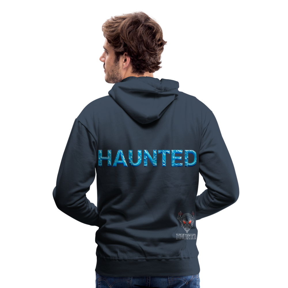 Men Hoodie Aqua Spirit Flow - Navy