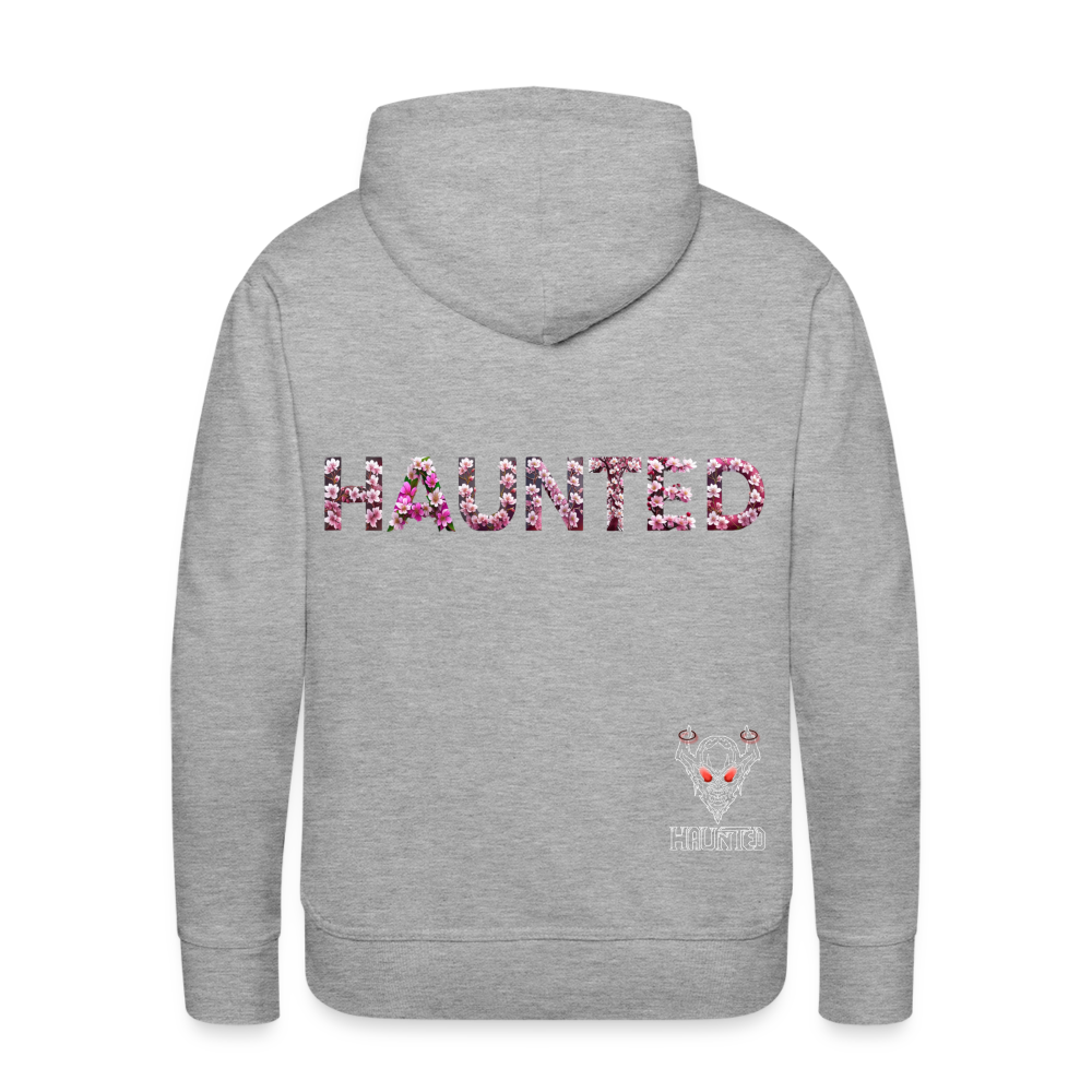 Men Hoodie Blossom Ghost Mist - Grau meliert