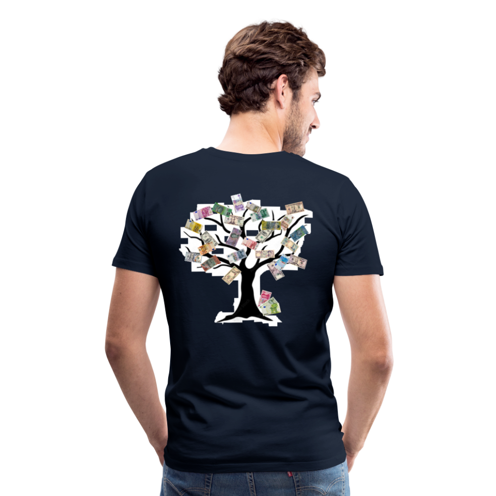 Men T-Shirt Money Tree - Navy