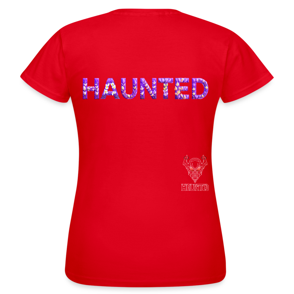 Women T-Shirt Lavender Bloom Essence - Rot