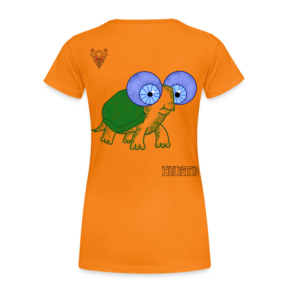 Woman T-Shirt Turtle - Orange