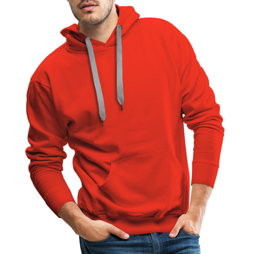 Men Hoodie Waves Light - Rot