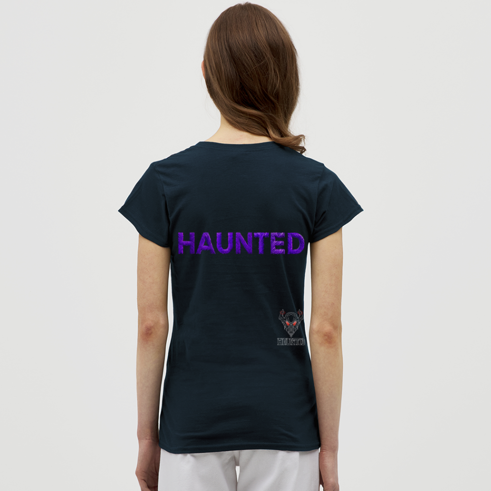 Women T-Shirt Enchanted Velvet Mist - Navy