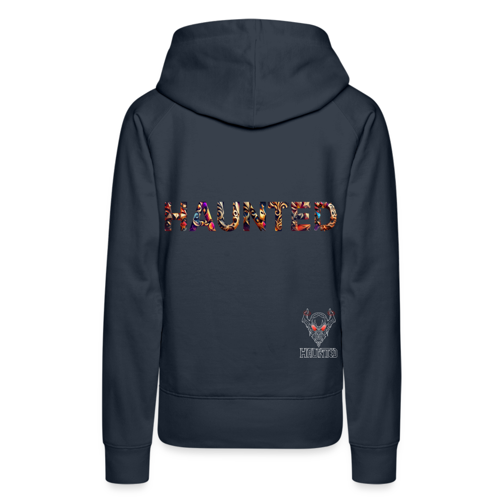 Women Hoodie Mystic Aura Blend - Navy