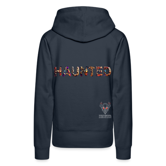 Women Hoodie Mystic Aura Blend - Navy