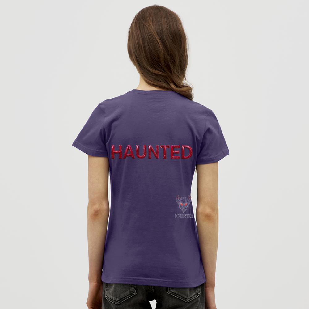 Women T-Shirt Ruby Flame Elixir - Dunkellila