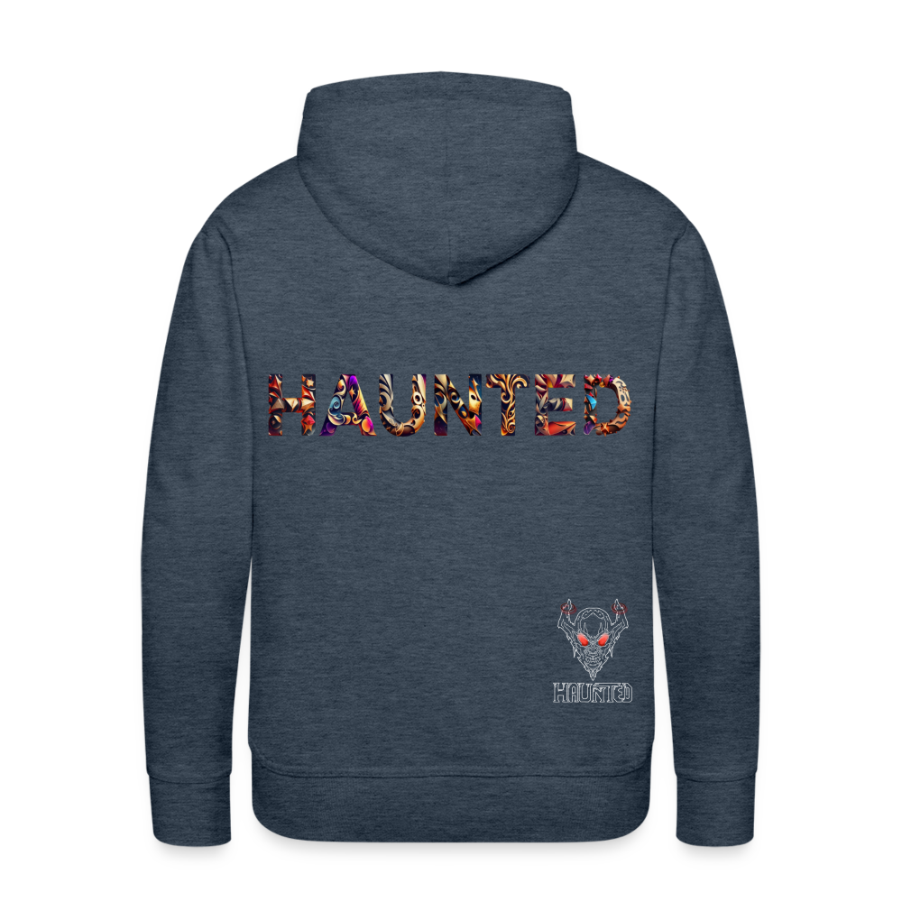 Men Hoodie Mystic Aura Blend - Jeansblau