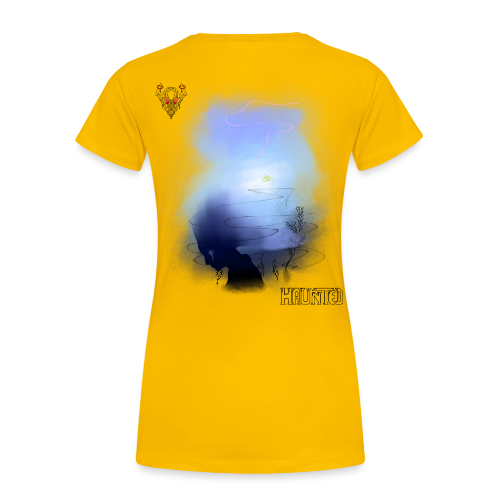 Woman T-Shirt Fading - Sonnengelb