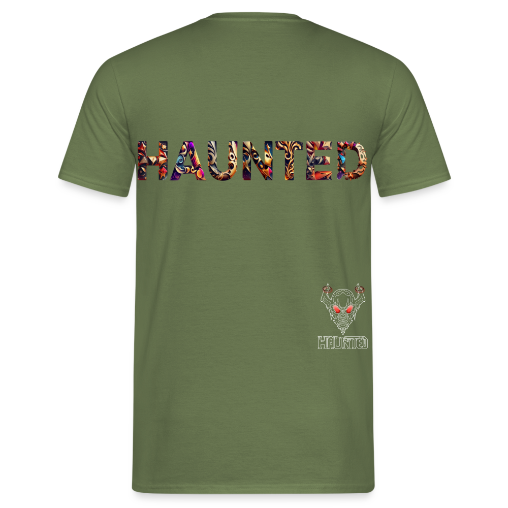 Men T-Shirt Mystic Aura Blend - Militärgrün
