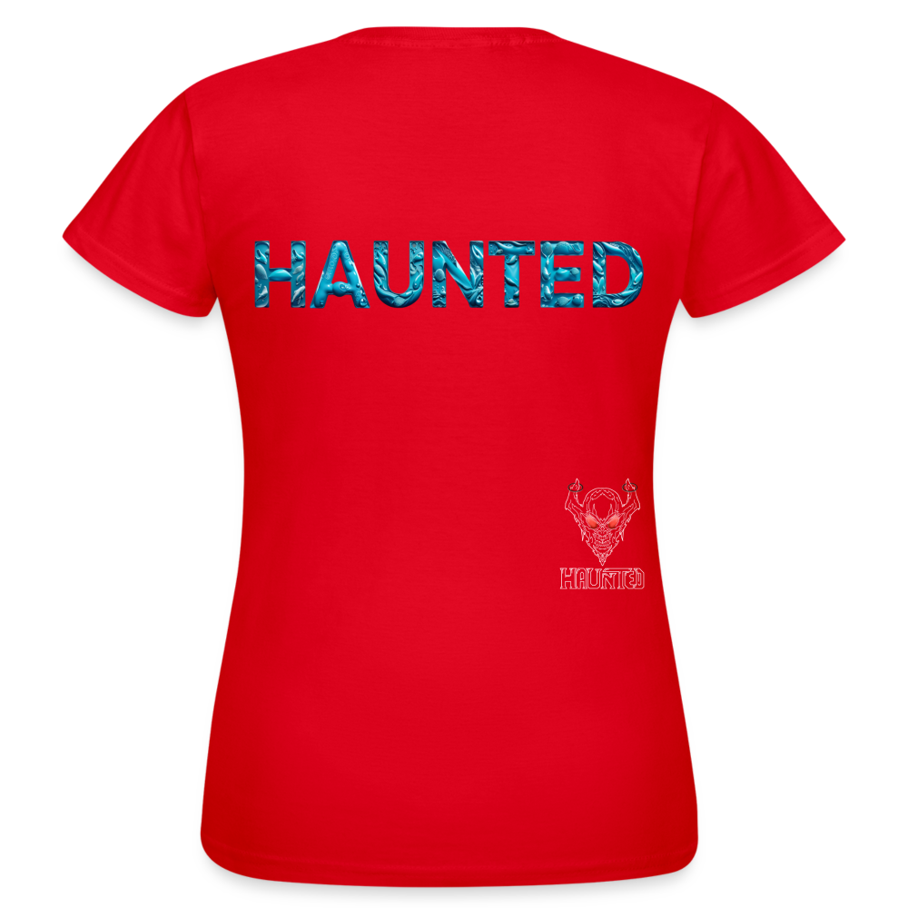 Women T-Shirt Aqua Depth Elixir - Rot