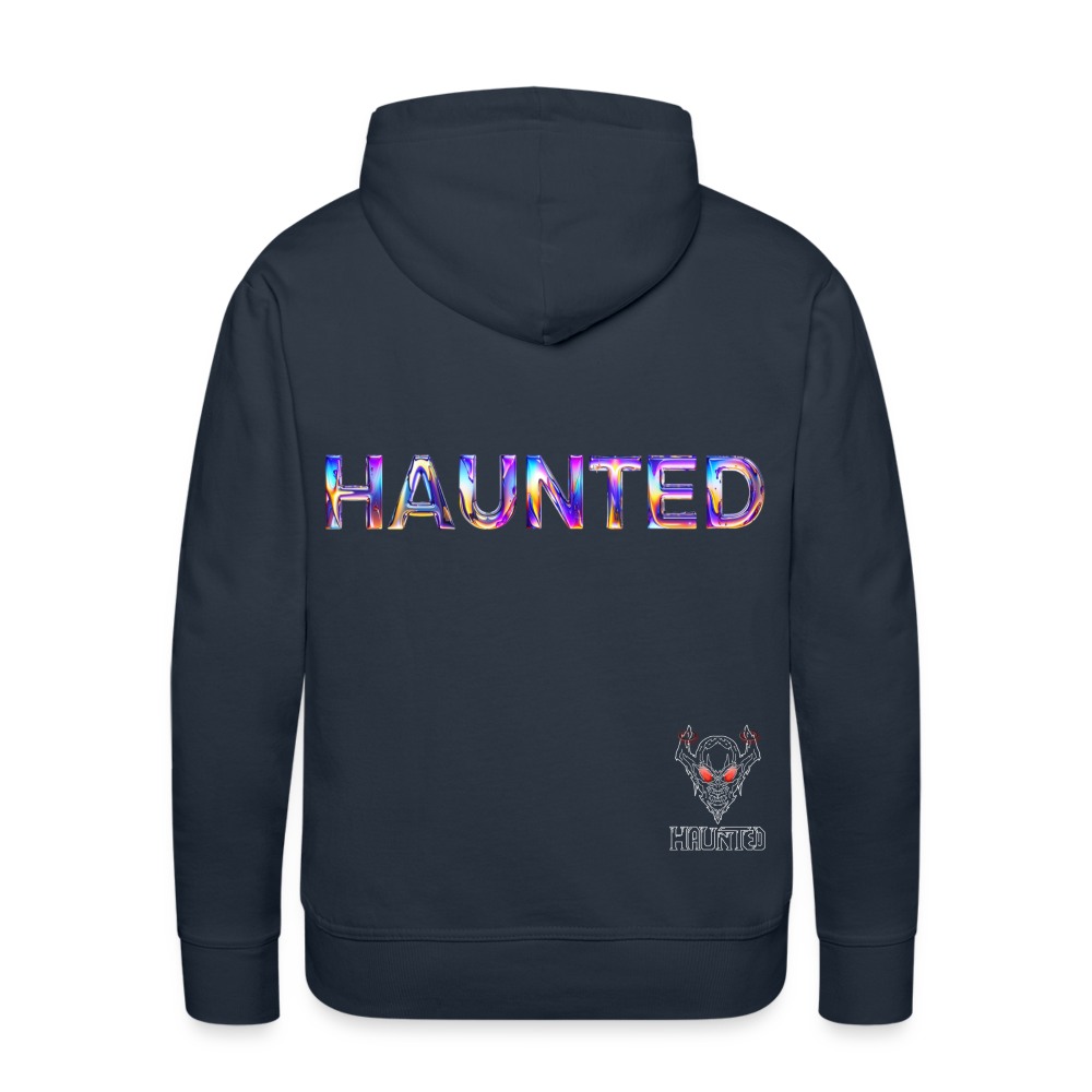 Men Hoodie Prism Glow Essence - Navy