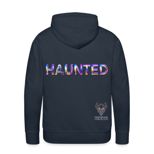 Men Hoodie Prism Glow Essence - Navy
