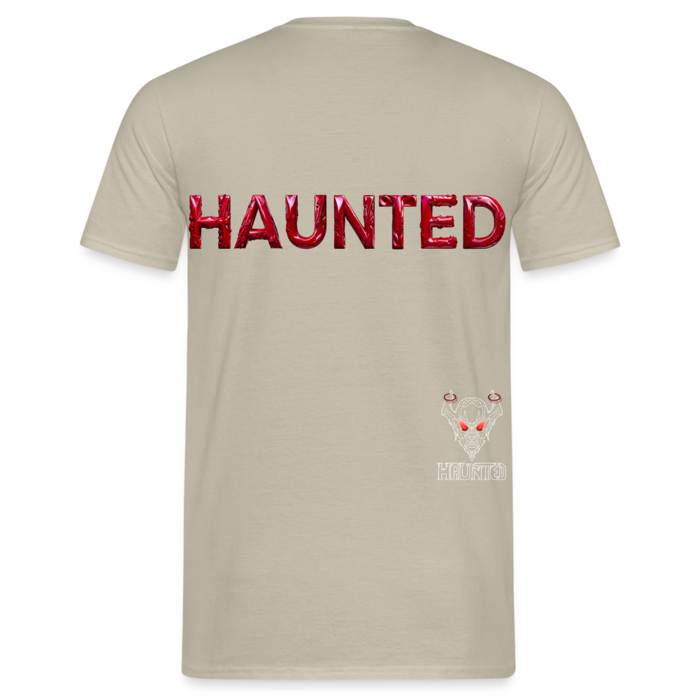 Men T-Shirt Ruby Flame Elixir - Sandbeige