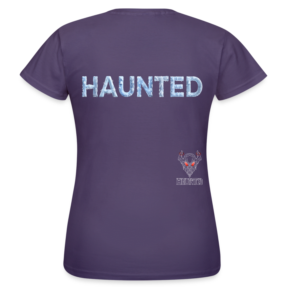 Women T-Shirt Arctic Chill Mist - Dunkellila