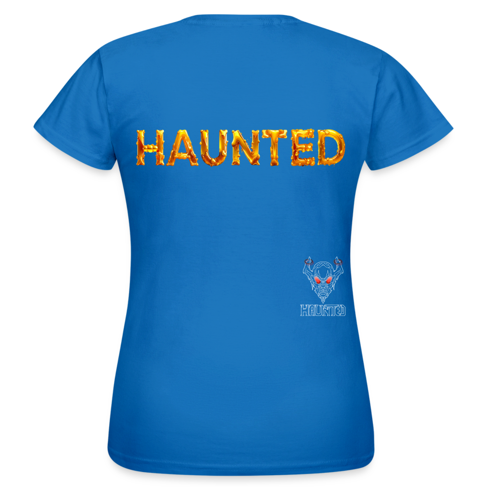 Women T-Shirt Golden Nectar Glow - Royalblau