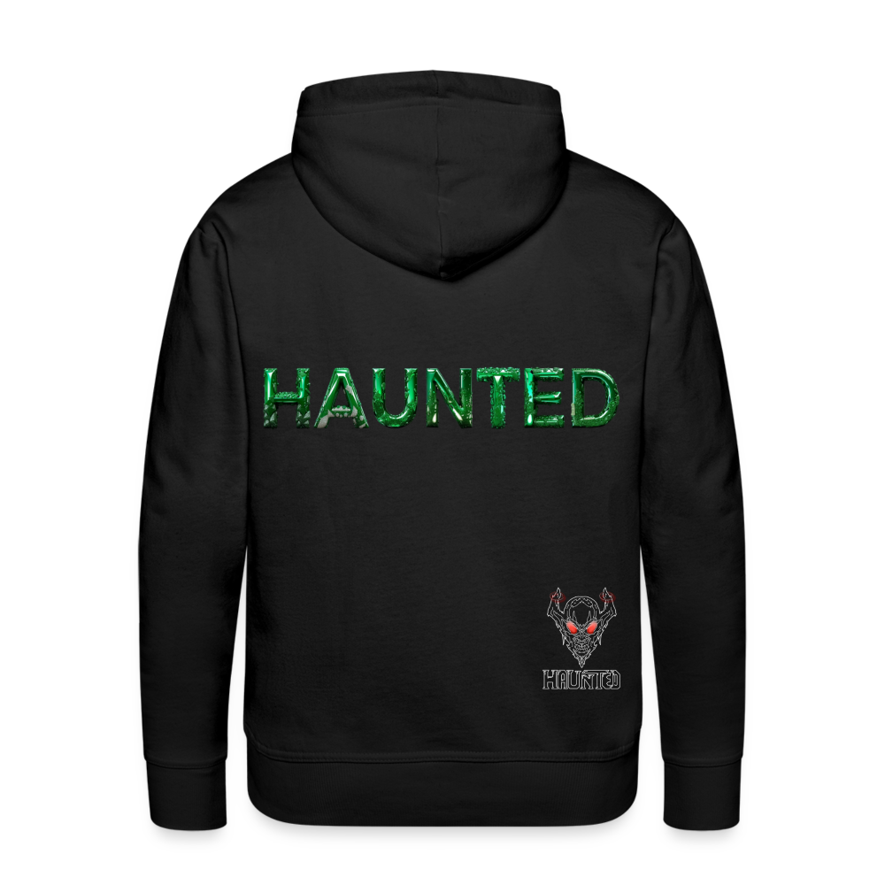 Men Hoodie Mystic Emerald Dew - Schwarz