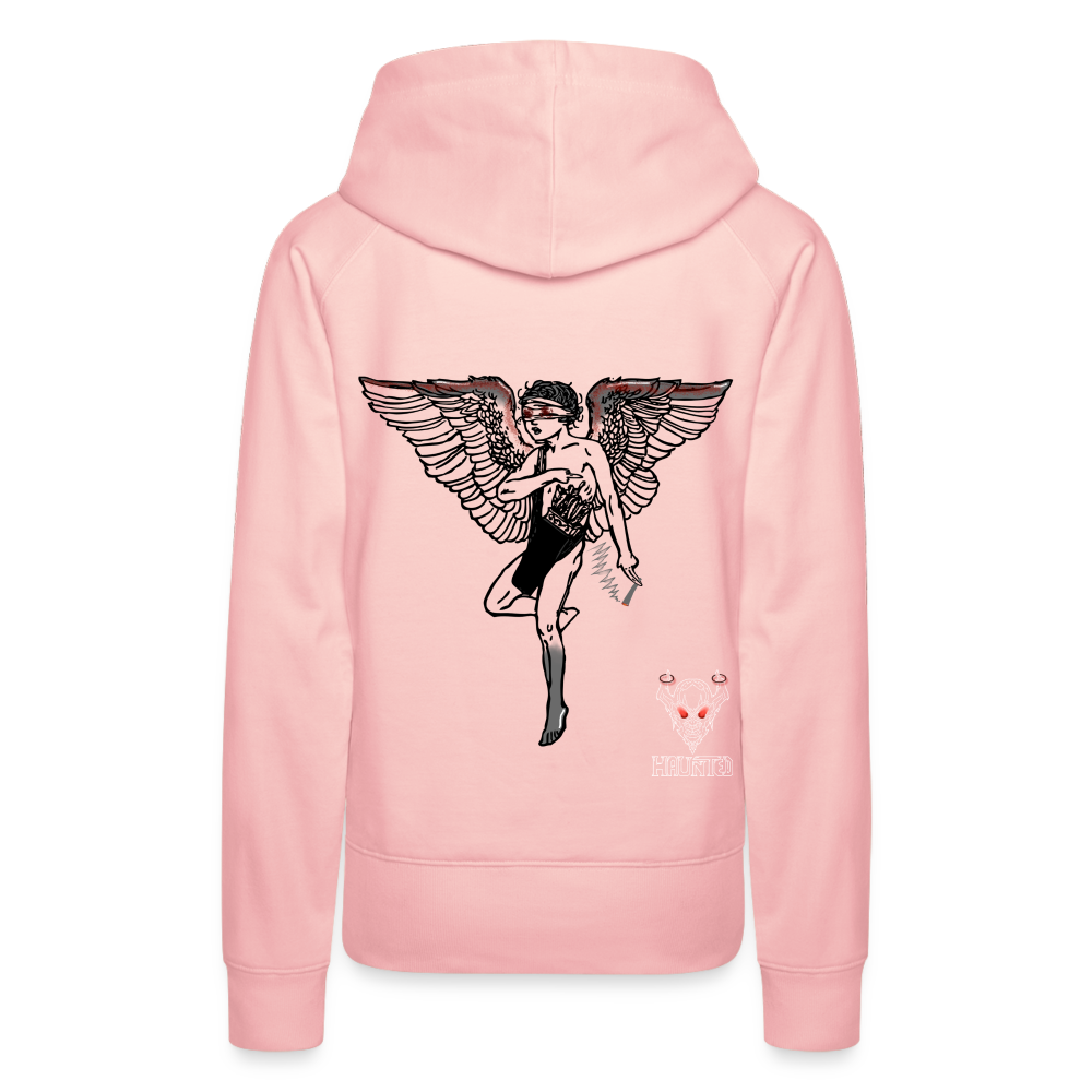 Woman Hoodie There Is No Heaven bloody - Kristallrosa