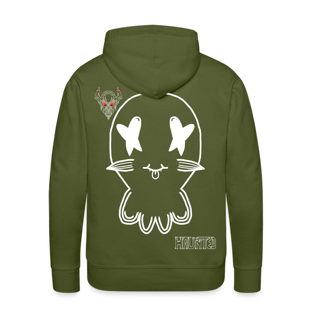 Man Hoodie Ghost No Doodle Light - Olivgrün