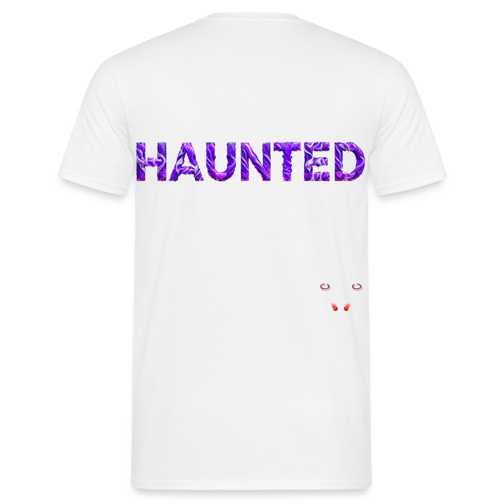 Men T-Shirt Violet Whispers Essence - Weiß