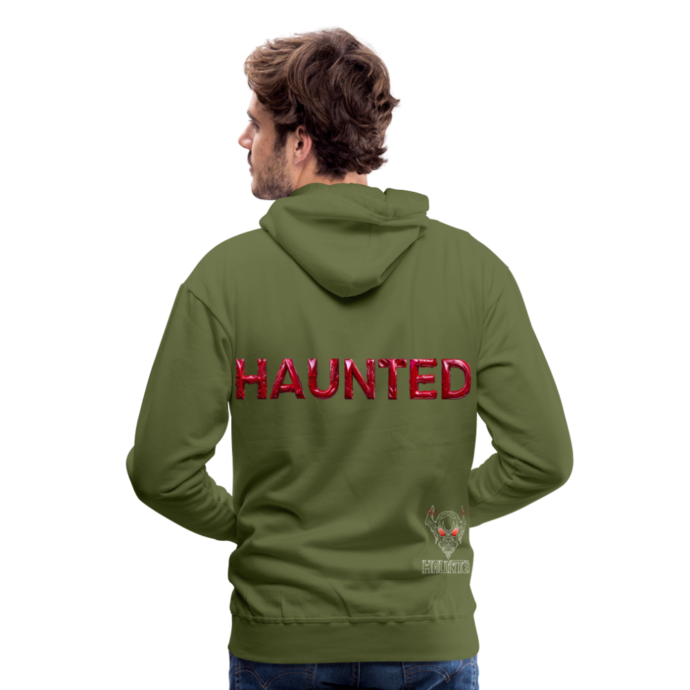 Men Hoodie Ruby Flame Elixir - Olivgrün