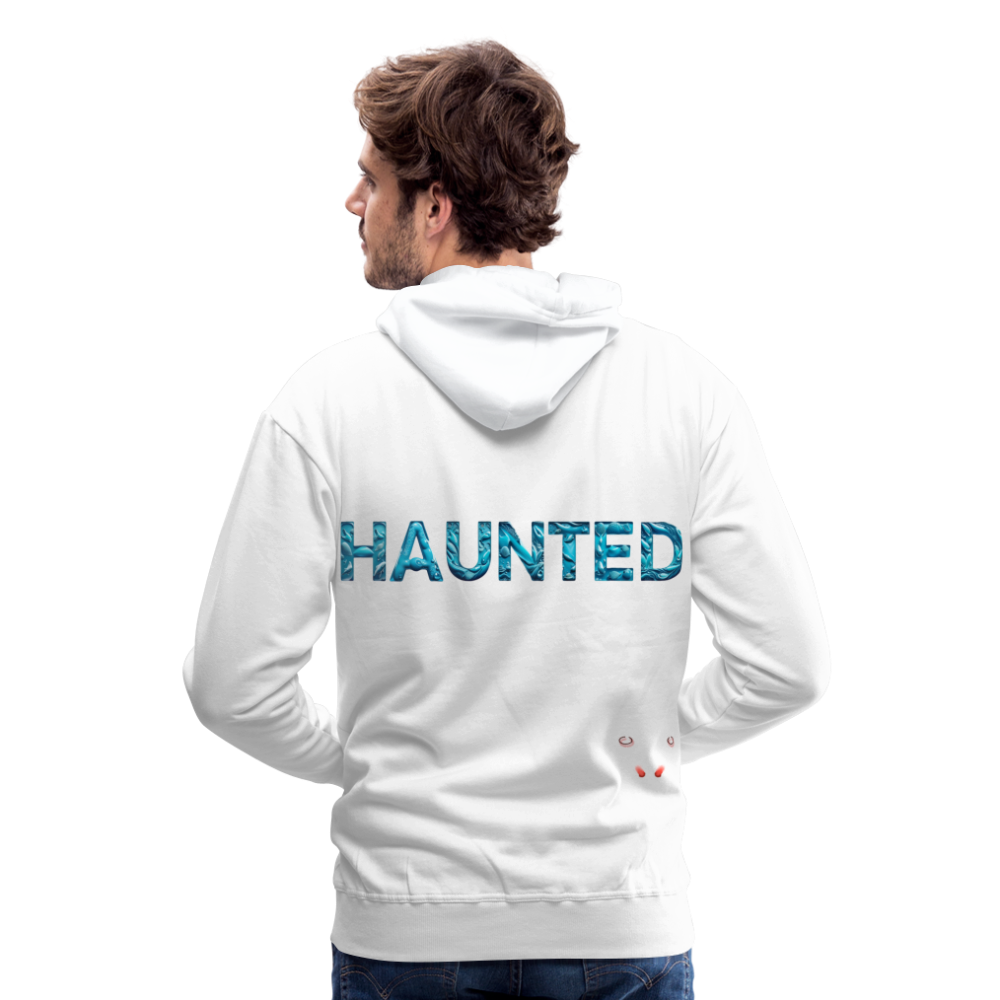 Men Hoodie Aqua Depth Elixir - Weiß