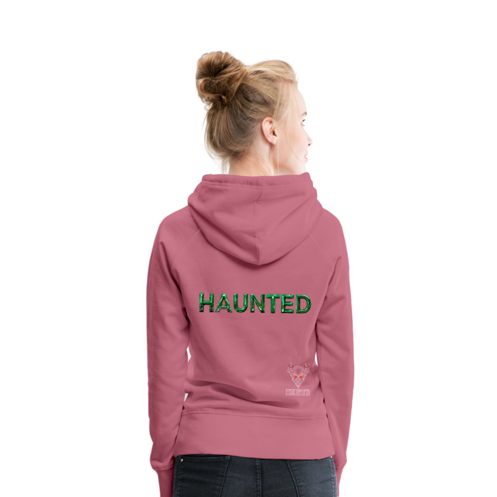 Women Hoodie Mystic Emerald Dew - Malve