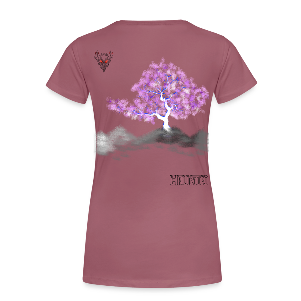 Woman T-Shirt Cherry Blossom - Malve
