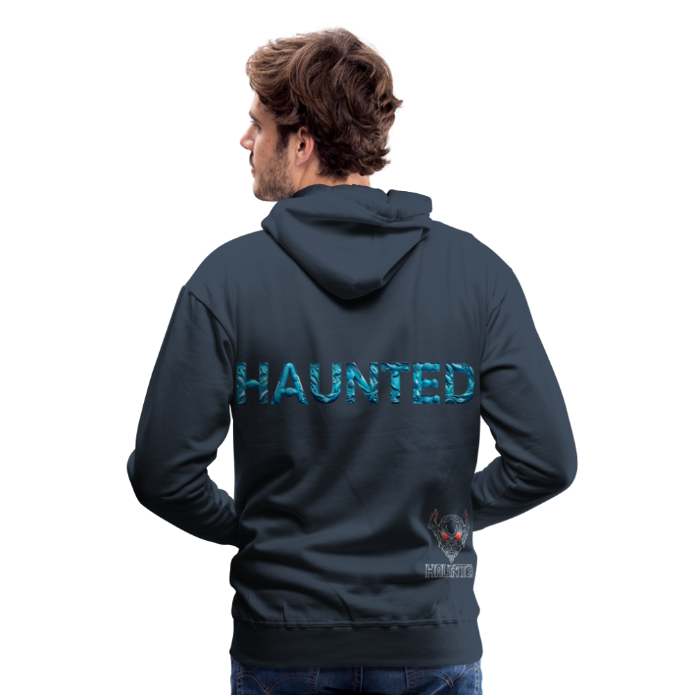 Men Hoodie Aqua Depth Elixir - Navy