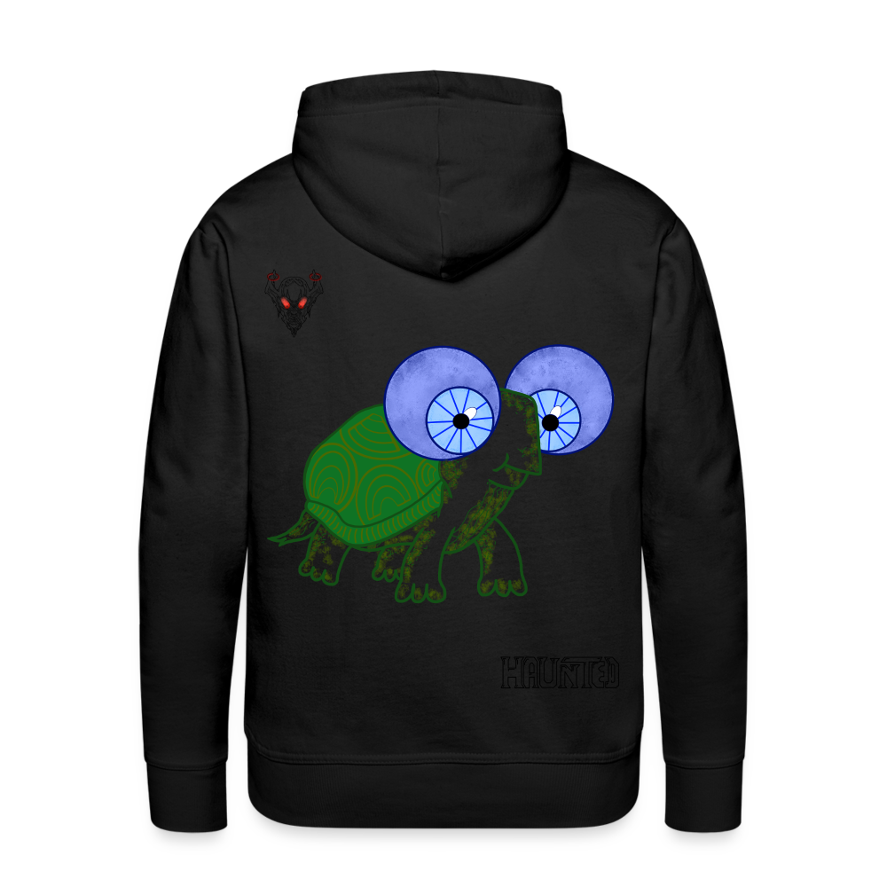 Men Hoodie Turtle - Schwarz