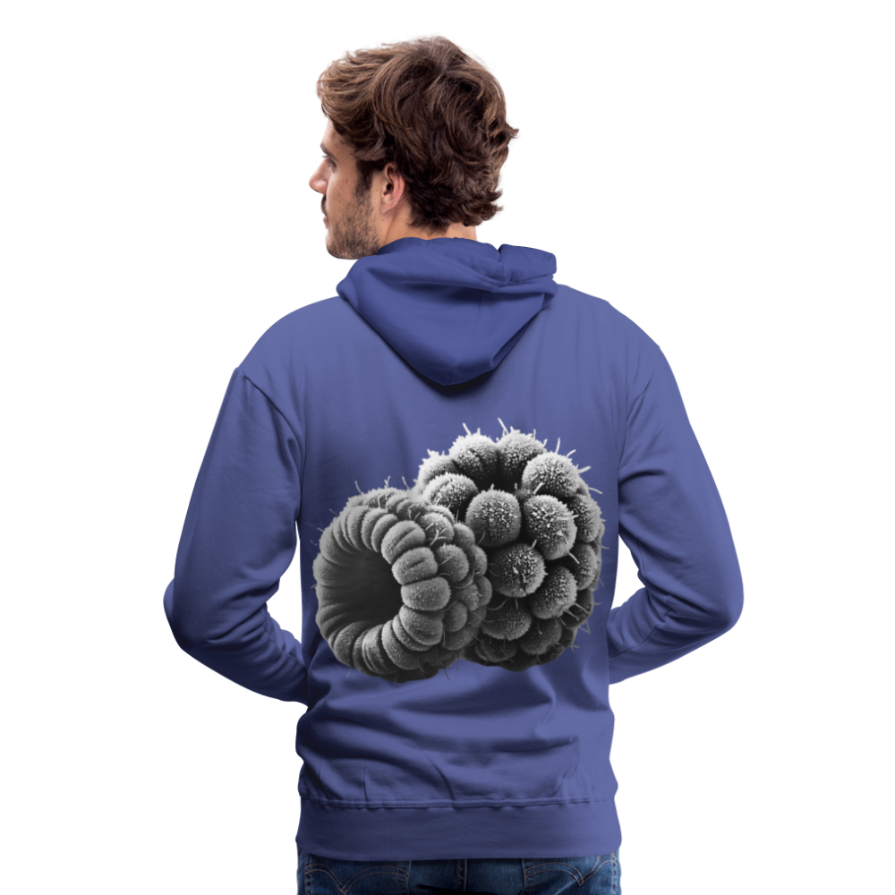 Men Hoodie Frozen Berries - Königsblau
