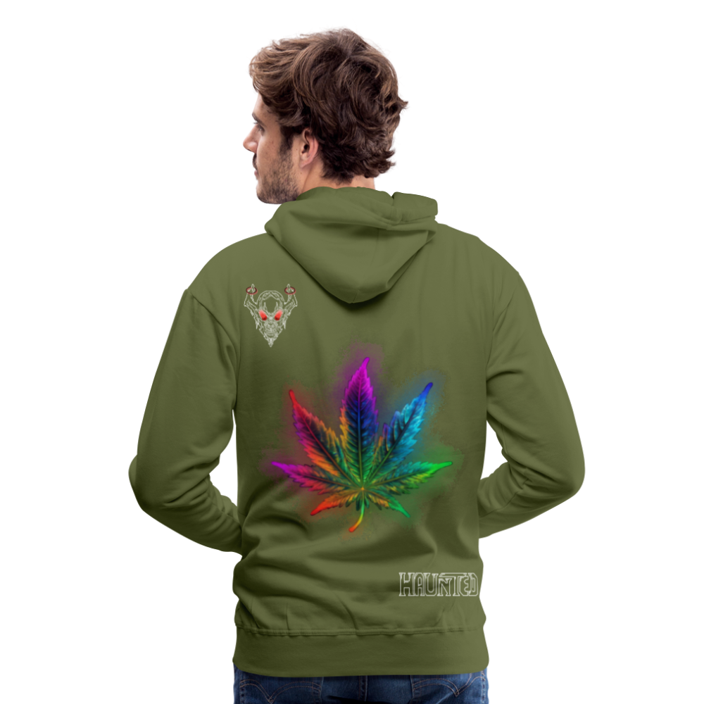 Man Hoodie La Bonne Beuh - Olivgrün