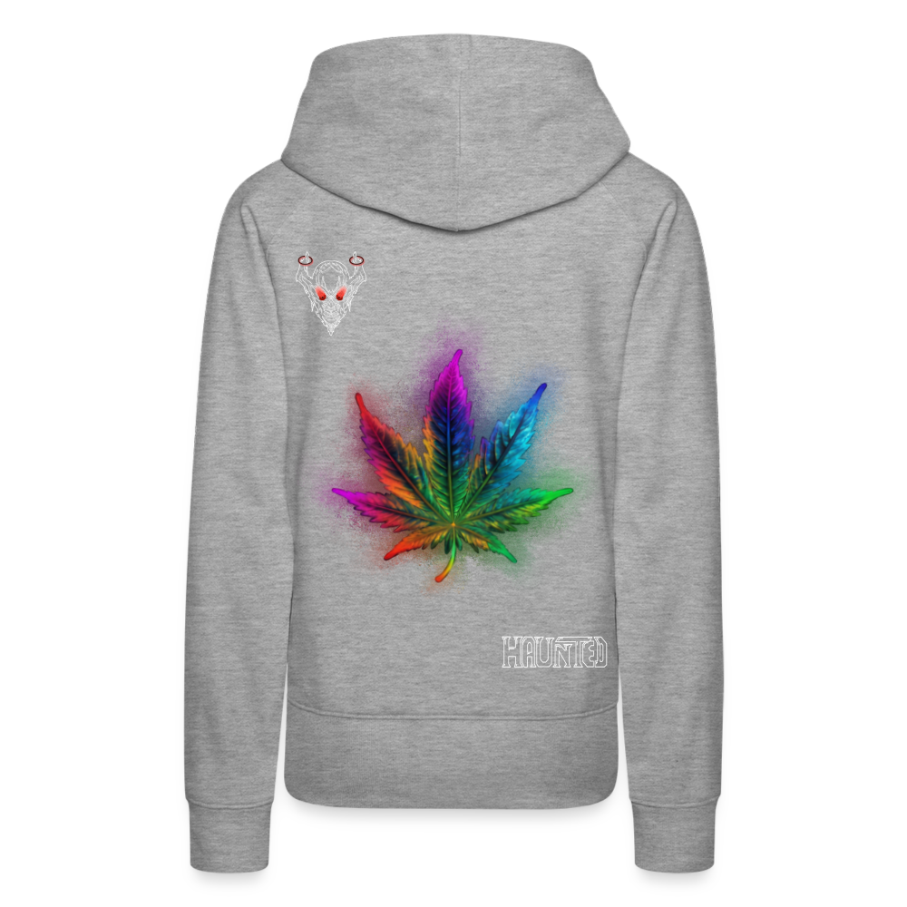 Woman Hoodie La Bonne Beuh - Grau meliert