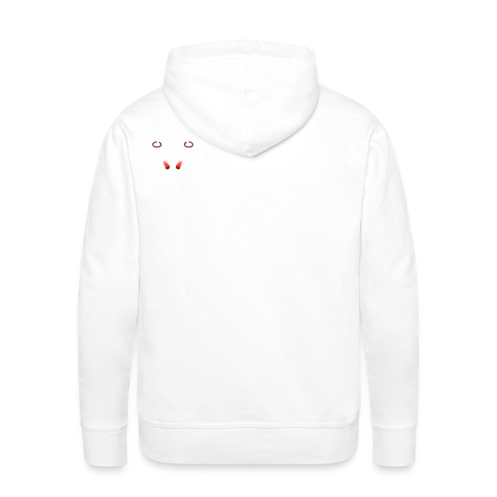 Man Hoodie Ghost No Doodle Light - Weiß