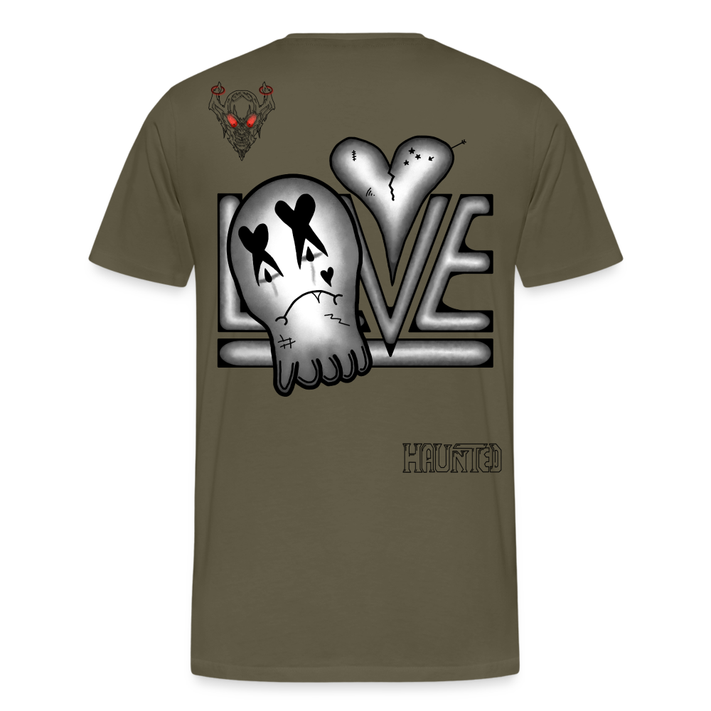 Man T-Shirt LOVE - Khaki