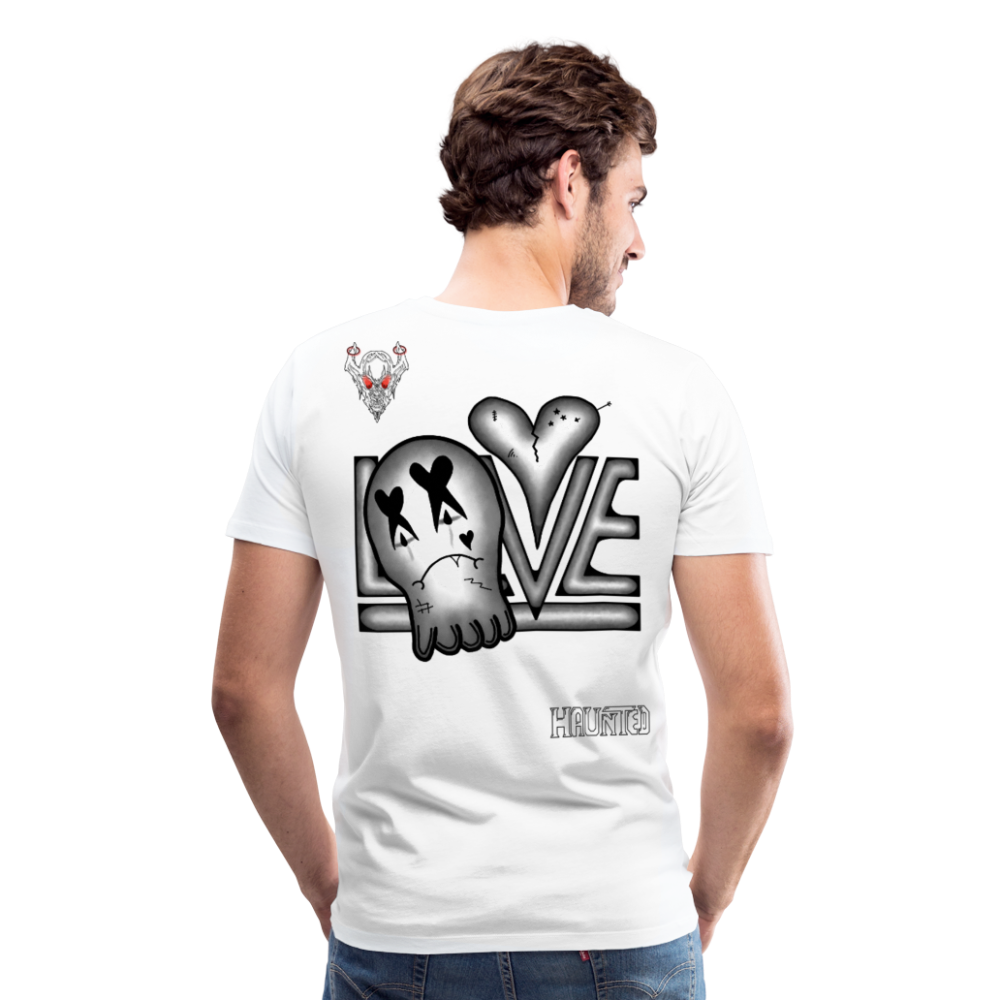 Man T-Shirt LOVE - Weiß